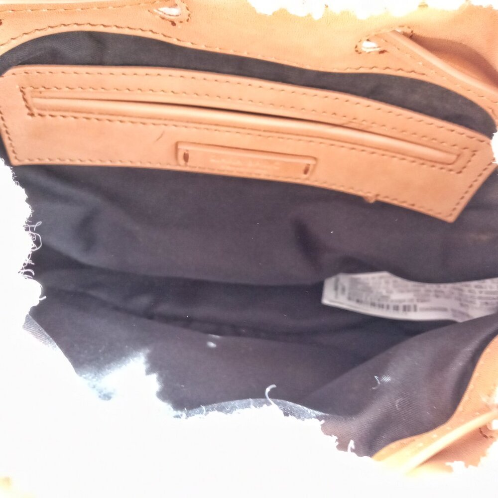 Zara Cream and Tan Crossbody Bag - Picture 6 of 6